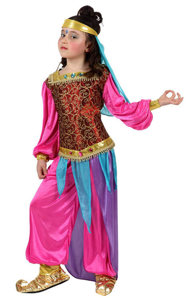 ATOSA Déguisement Princesse D'Orient - Enfant - 10/12 ans (140 à 152 cm)  pas cher 