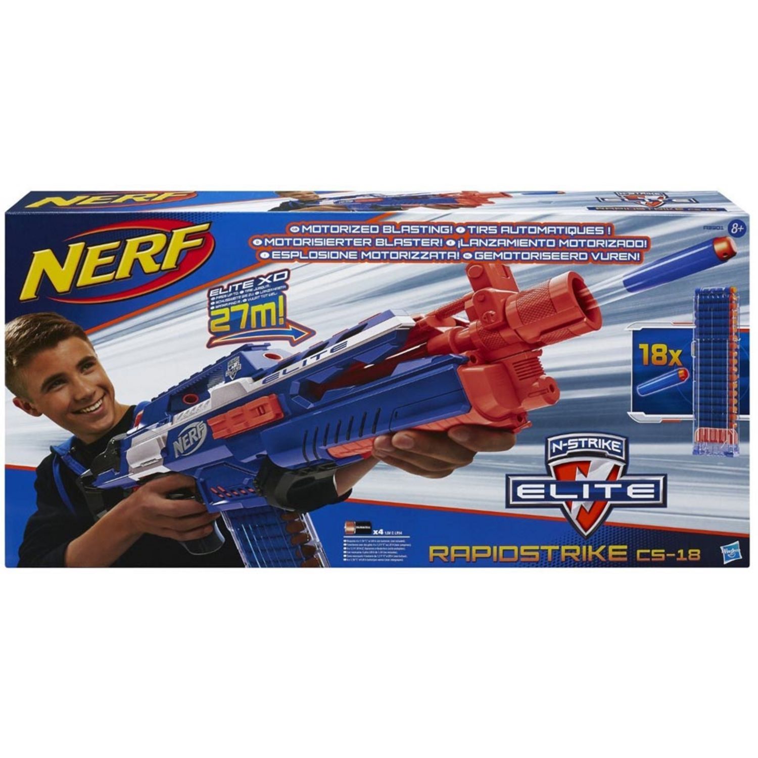 Nerf Elite RapidStrike en français 