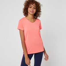 IN EXTENSO T-shirt de sport rose femme (Rose corail)