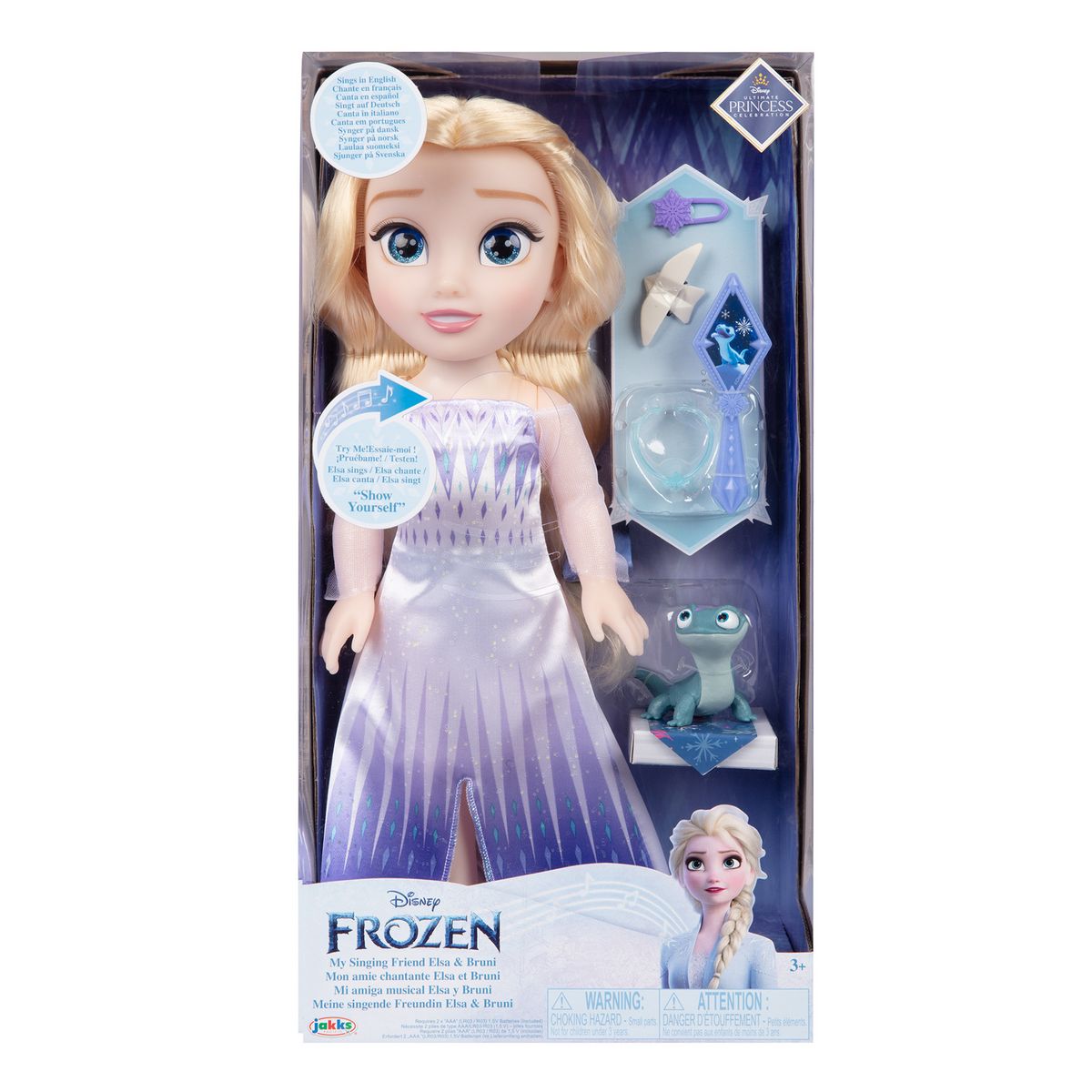 Poupée Princesse Elsa chantante - Disney La Reine des Neiges 2