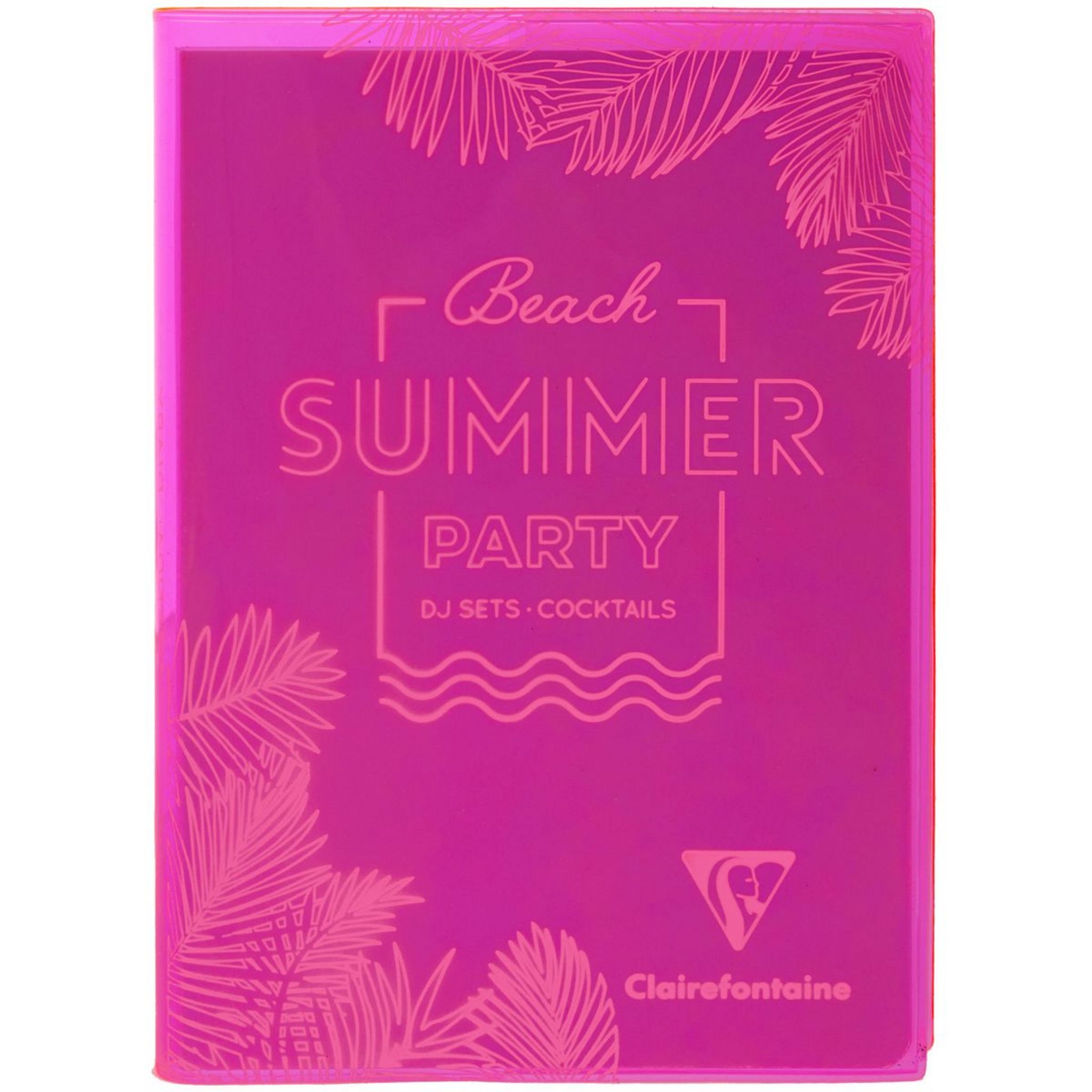 Cahier de textes Sporty - Rose - Agenda année scolaire - Creavea