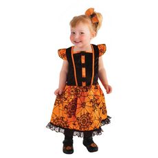 Rubies Deguisement Bebe Sorciere Orange Taille 2 3 Ans Pas Cher A Prix Auchan
