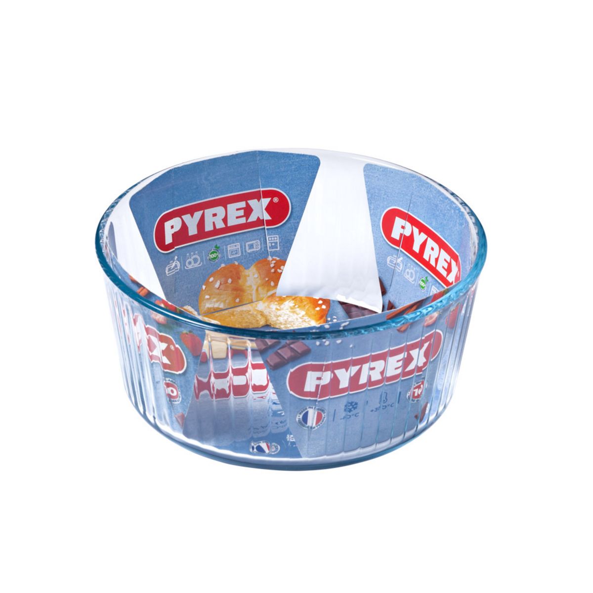 PYREX Moule à soufflé verre 21 cm Pyrex Bake & Enjoy