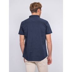 chemise manches courtes motifs diego (Bleu marine)