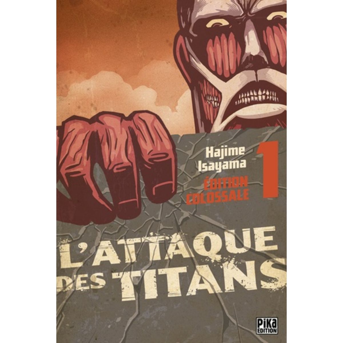 Snk Edition Colossale Tome 12 Date De Sortie L'ATTAQUE DES TITANS TOME 1 : EDITION COLOSSALE, Isayama Hajime pas