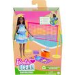BARBIE Coffret Beach-volley - Barbie aime l'océan