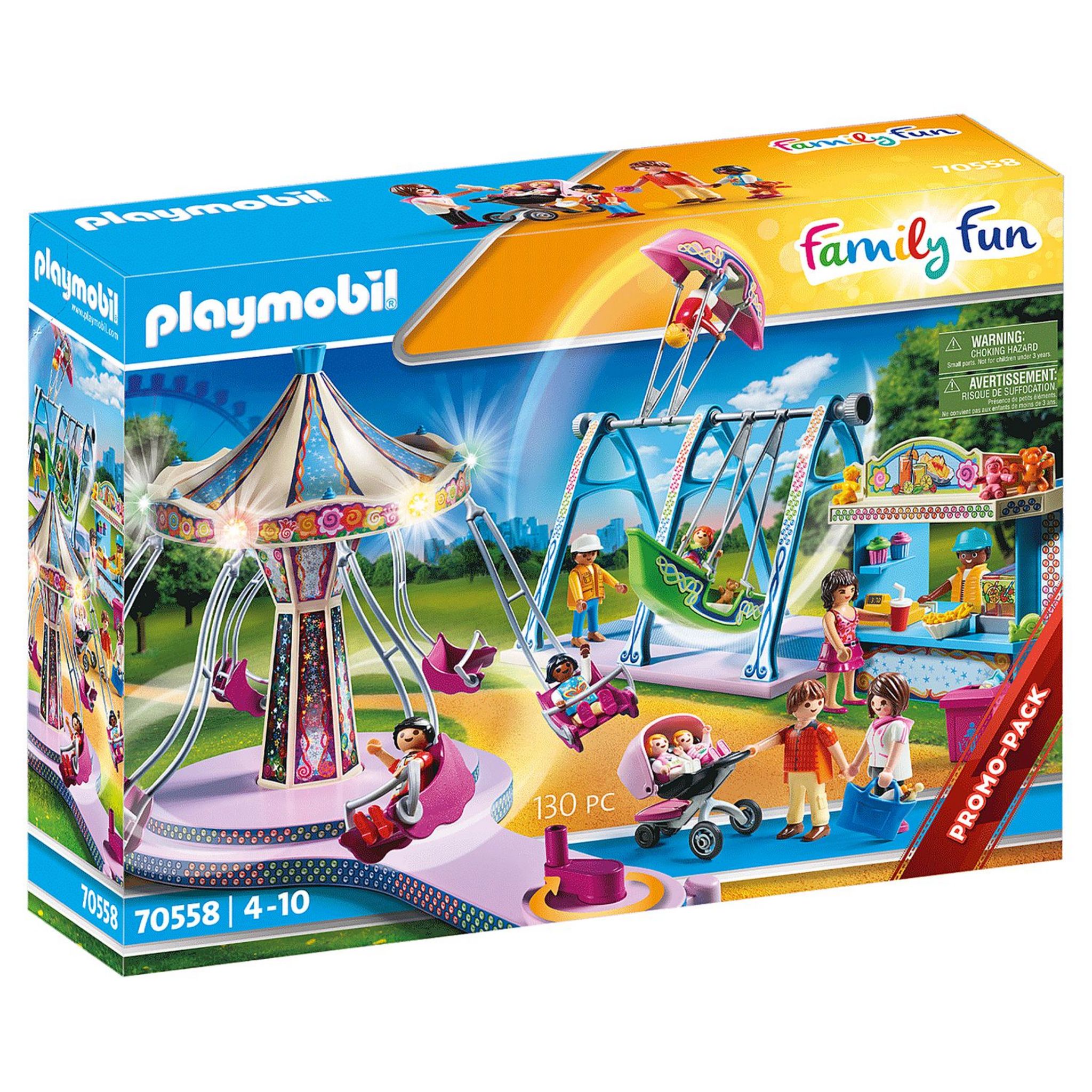 PLAYMOBIL 70614 - Family Fun - Stand de crêpes pas cher 