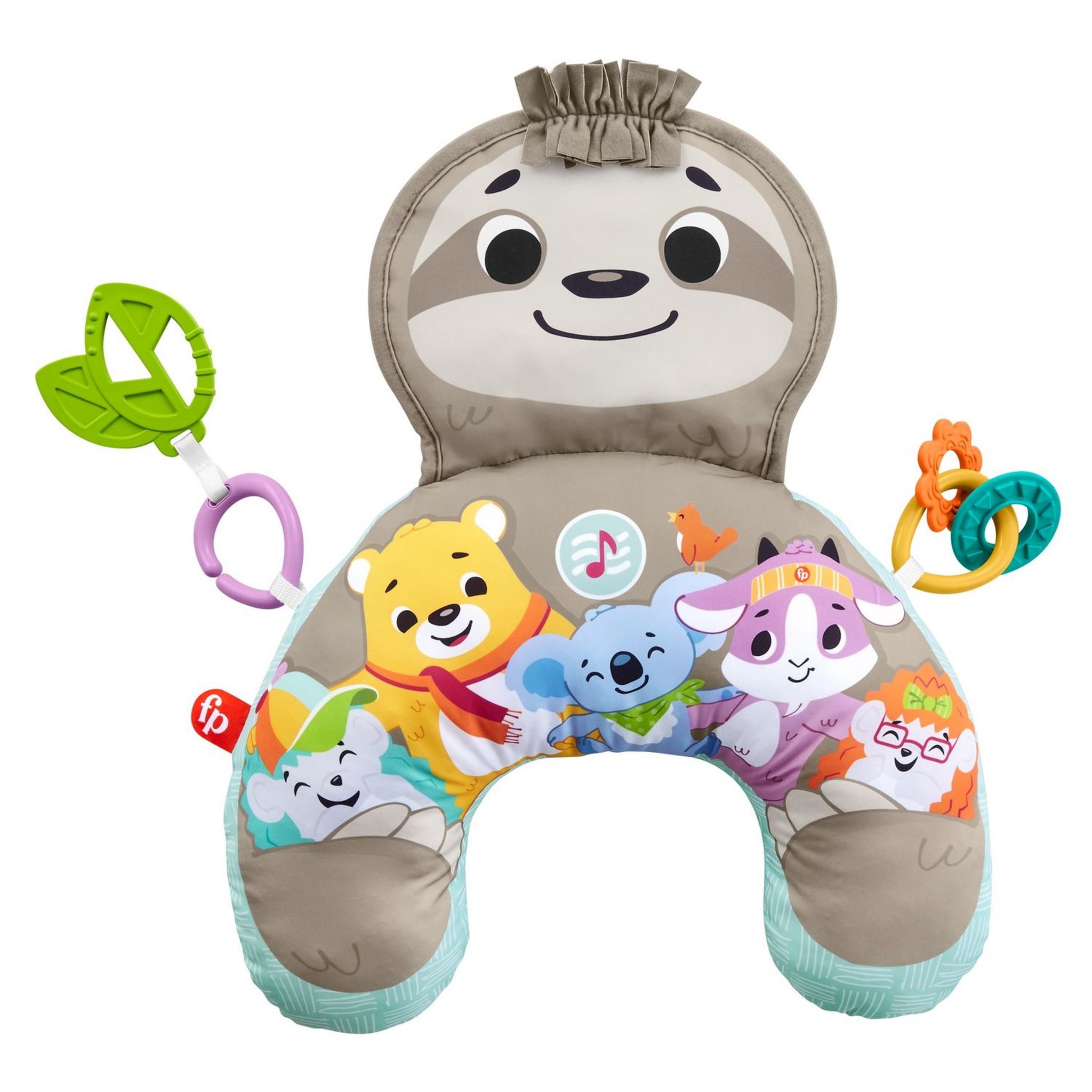 Fisher-Price Mon Coussin d'éveil Piano avec 3 jouets amovibles, jeu sur le  ventre et assis, dès la naissance, GJD27 : : Bébé et Puériculture