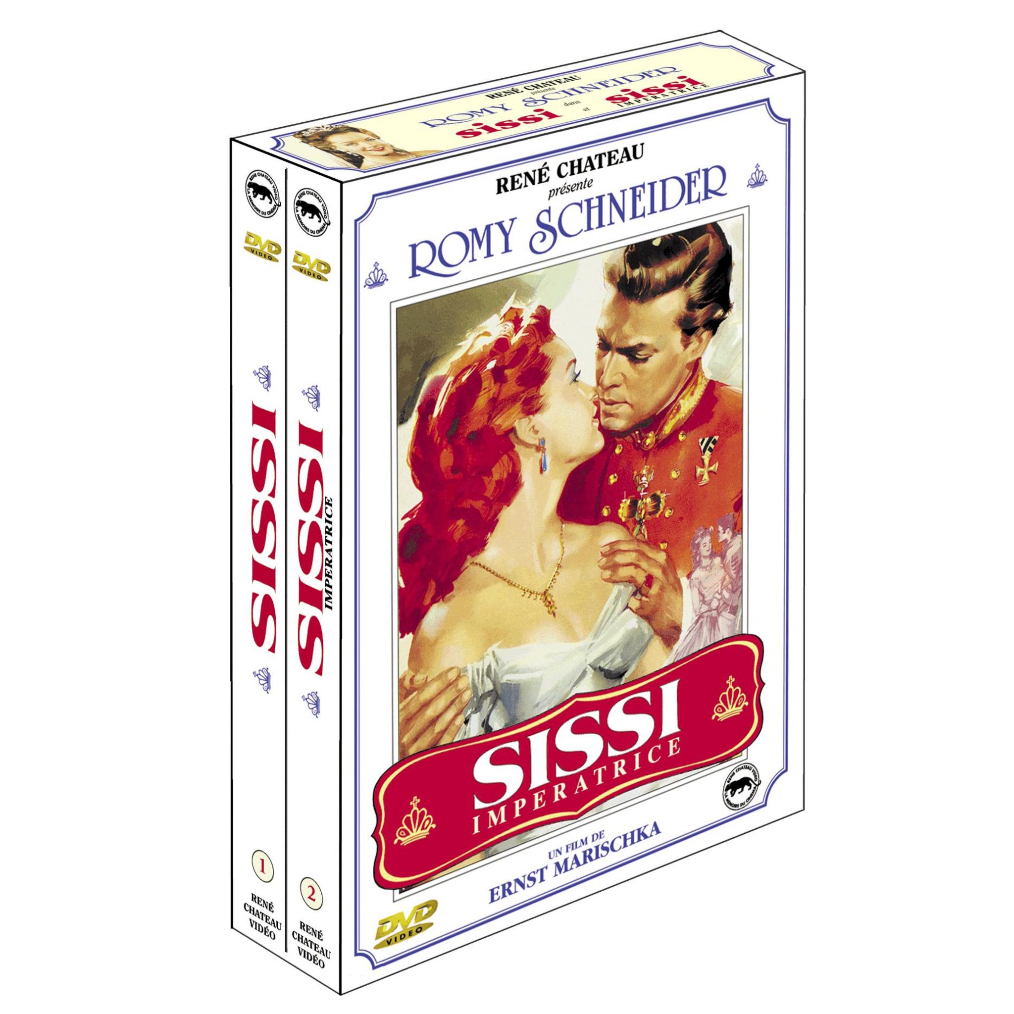 Coffret 2 DVD Sissi - Volume 1 et 2 pas cher - Auchan.fr