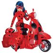 BANDAI Scooter Lucky Charm et sa poupée Lady Bug
