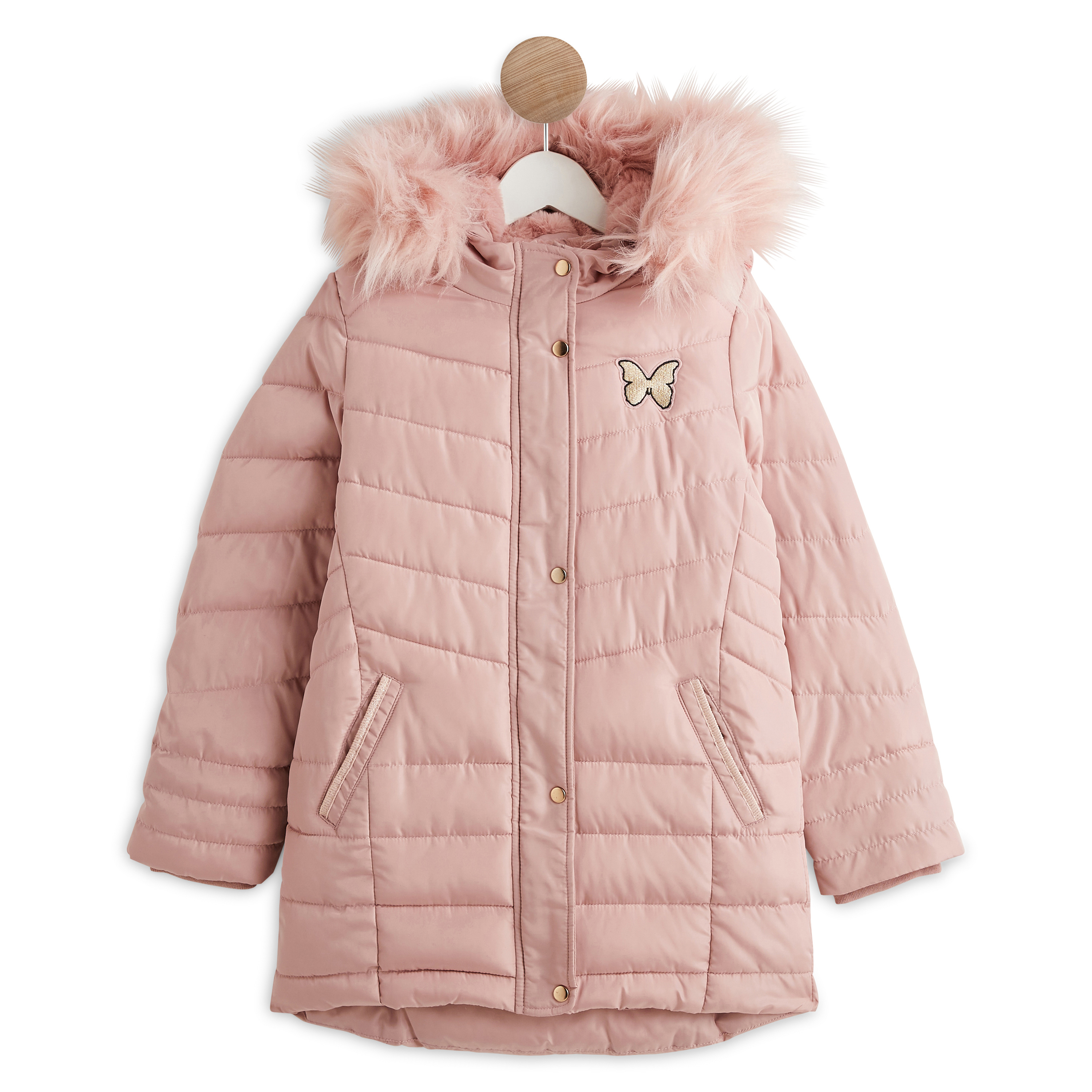 IN EXTENSO Manteau long avec capuche fille pas cher Auchan