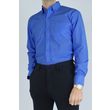 Kebello Chemise col boutons à rayuresHomme. Coloris disponibles : Bleu