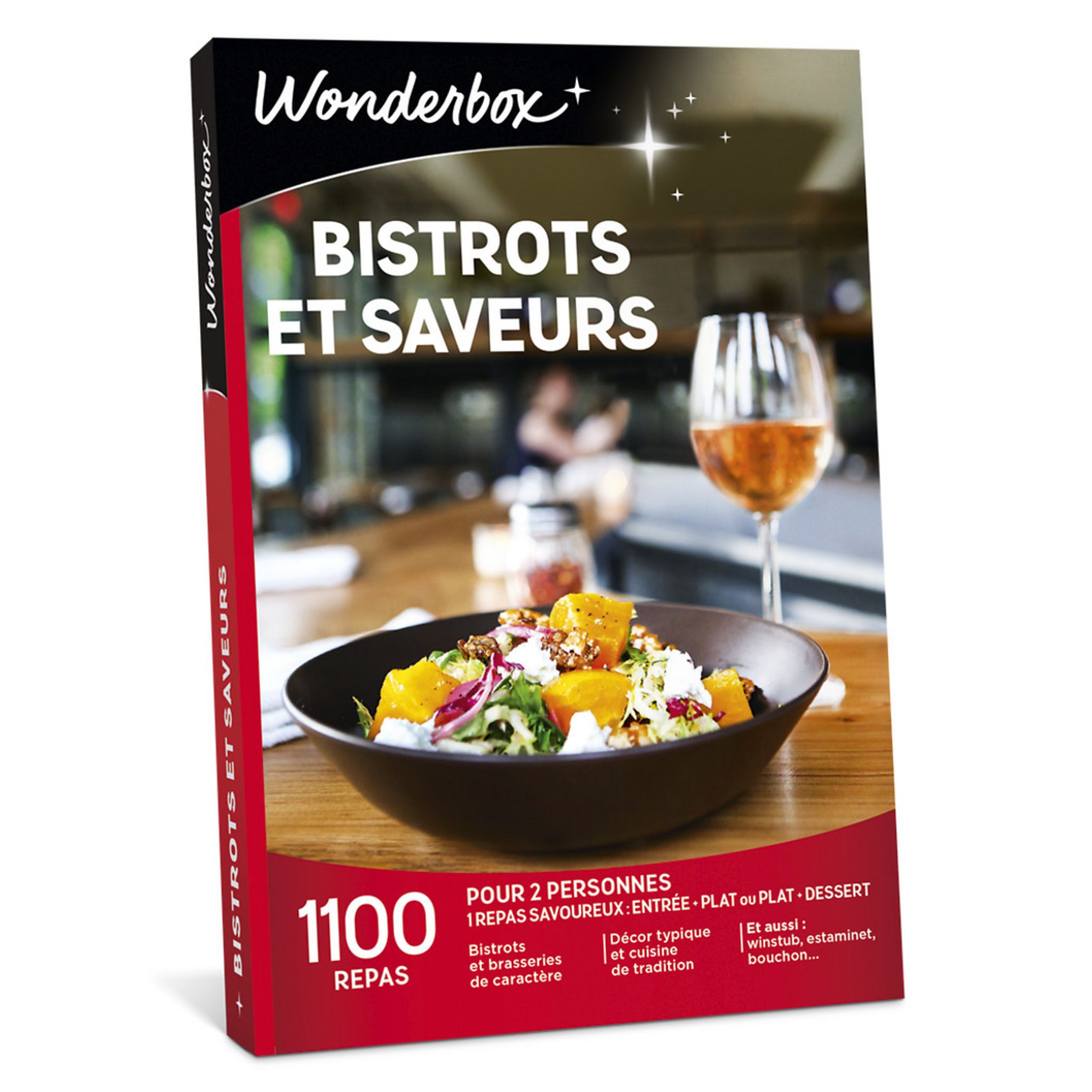 Wonderbox Delices D Ici Et D Ailleurs Wonderbox Bistrots et saveurs pas cher à prix Auchan