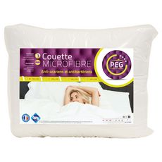 PEG Couette en polyester traitement Anti-Acariens PEG 350 g/m² (blanc)