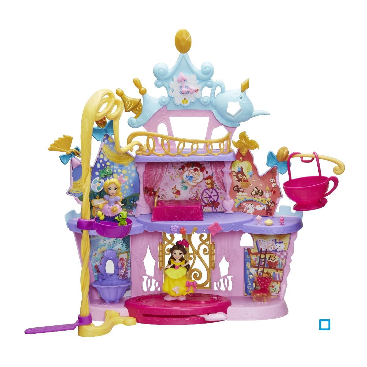 HASBRO Château des mini poupées Little Kingdom - Disney Princesses pas cher  