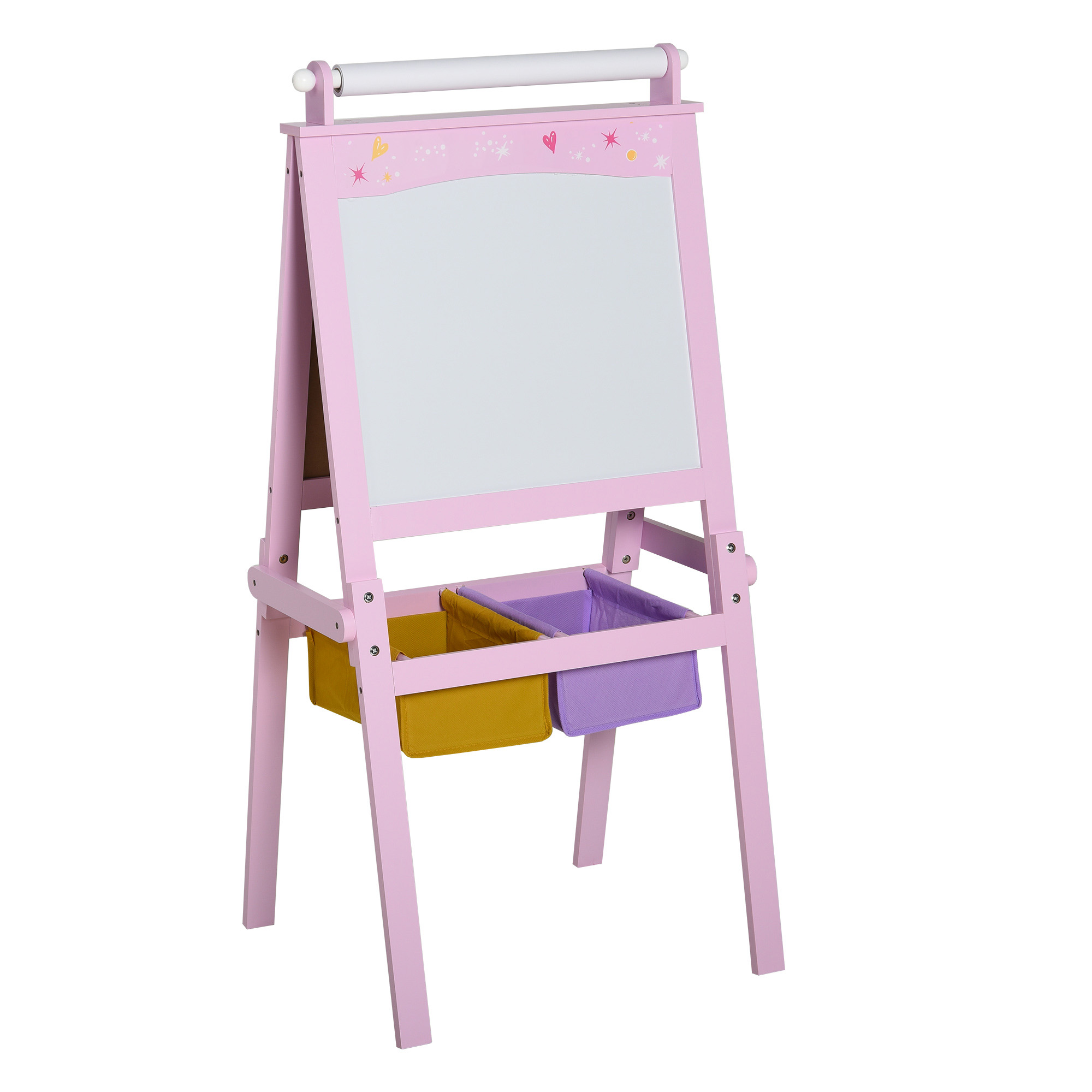 Cappelletto Tableau chevalet biface pour enfants - tableau pour craie/ tableau effaçable & porte-rouleau - Schleiper - Catalogue online complet