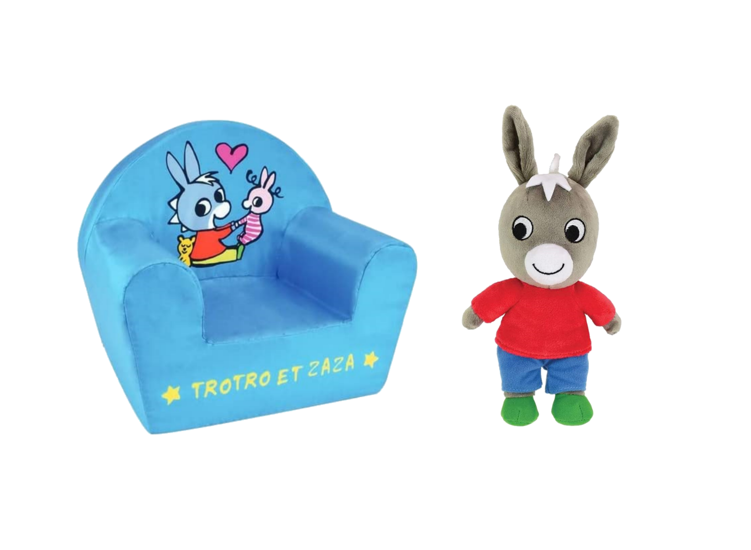 Fun House COFFRET TROTRO (Fauteuil club, Peluche 27cm) pas cher