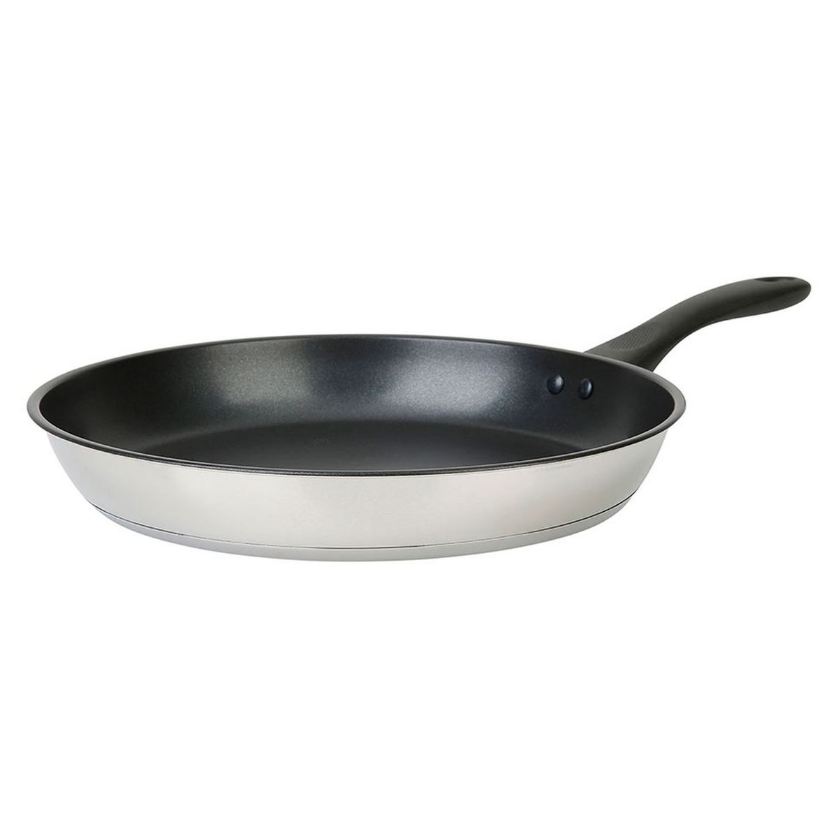 Poele 28 cm inox brillant Sitram 711675