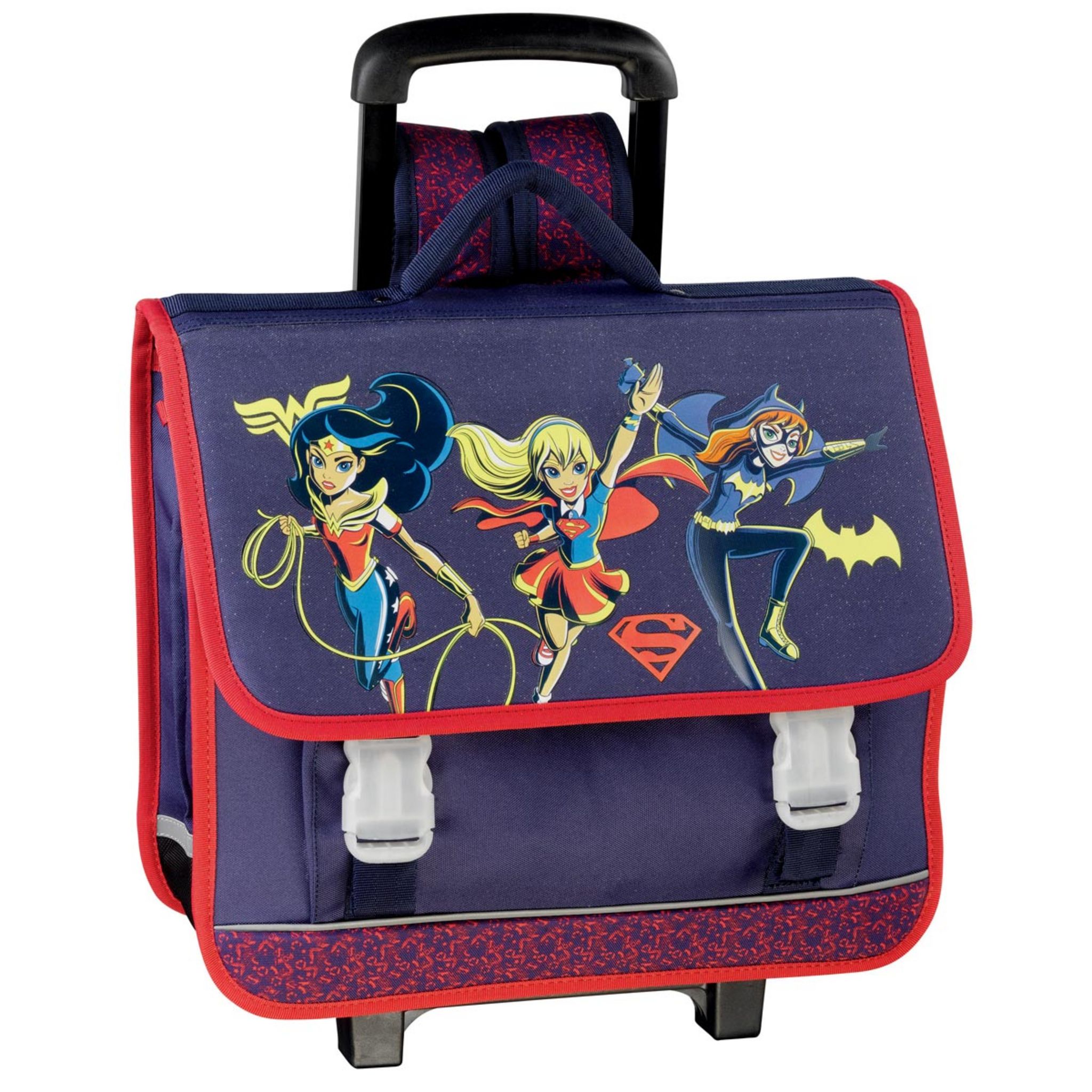 Cartable a shop roulette super heros