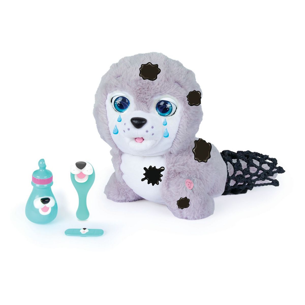 Imc Toys Peluche Interactive Silver Mon Bebe Phoque Pas Cher A Prix Auchan