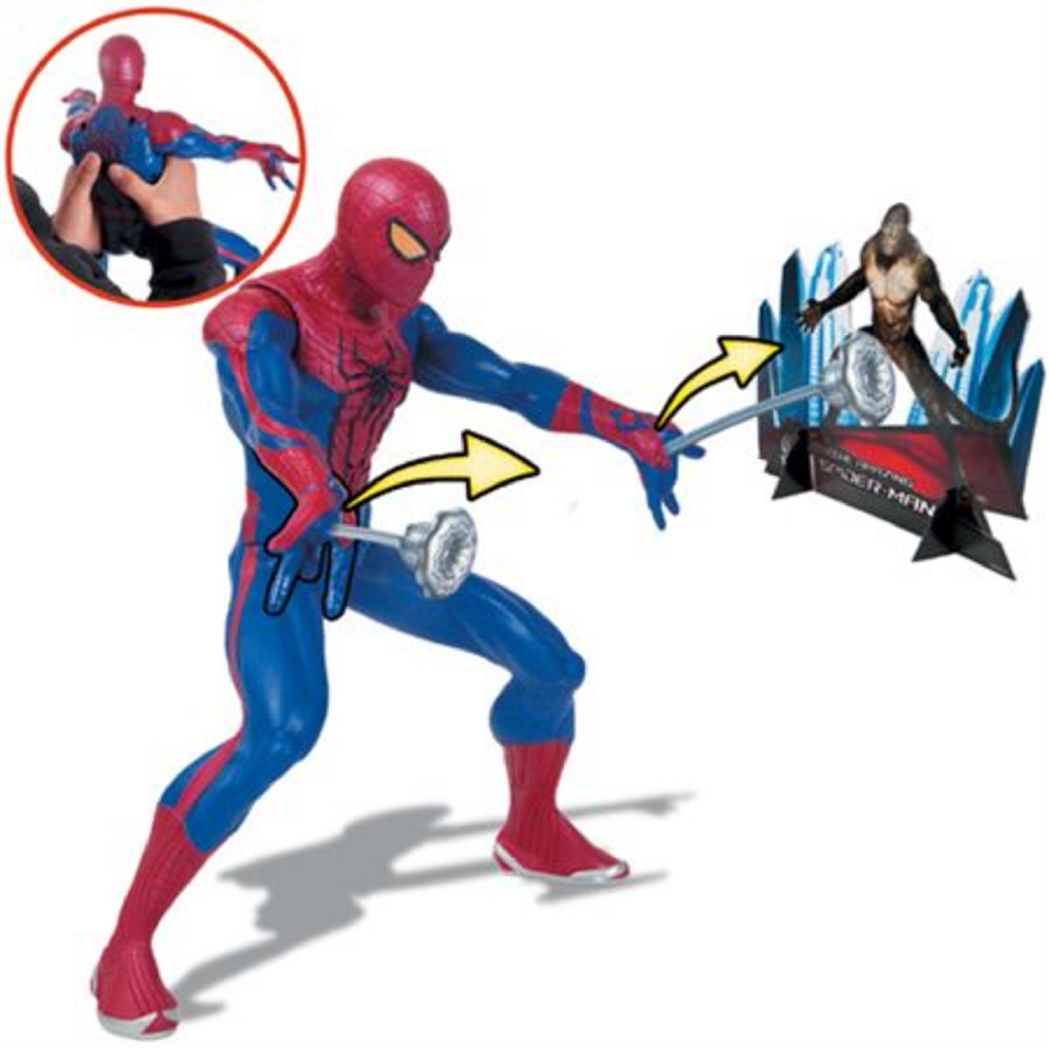 HASBRO Simulateur lanceur de toile électronique - Spider-Man pas cher 