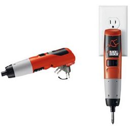 BLACK+DECKER DP240 Cordless 2.4-Volt Direct-Plug Screwdriver 