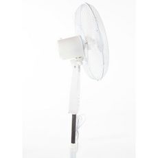 Perel Ventilateur sur pied 40 cm Blanc