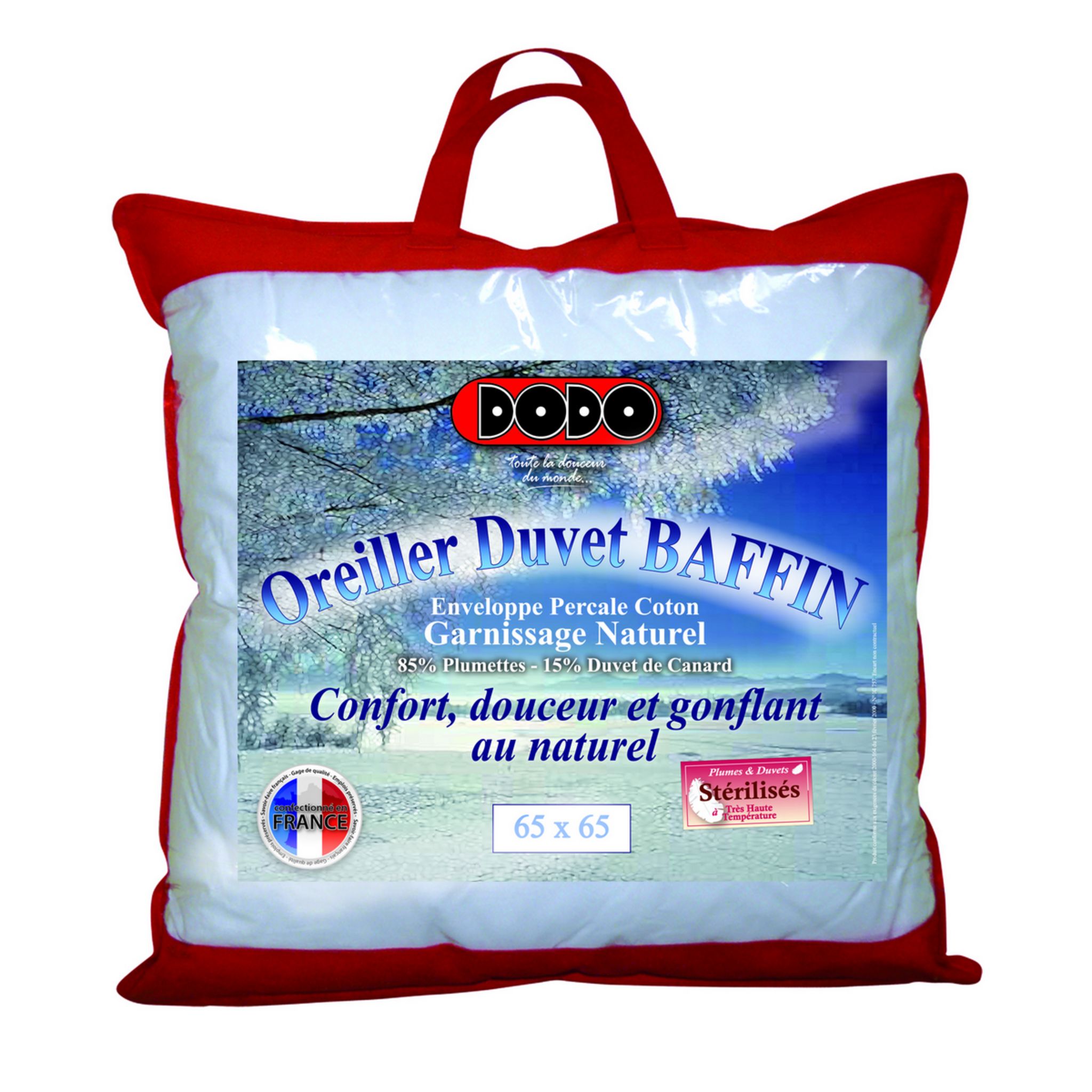 Oreiller Plumes/Duvet La Compagnie du Lit 65x65 : Découvrez nos Offres