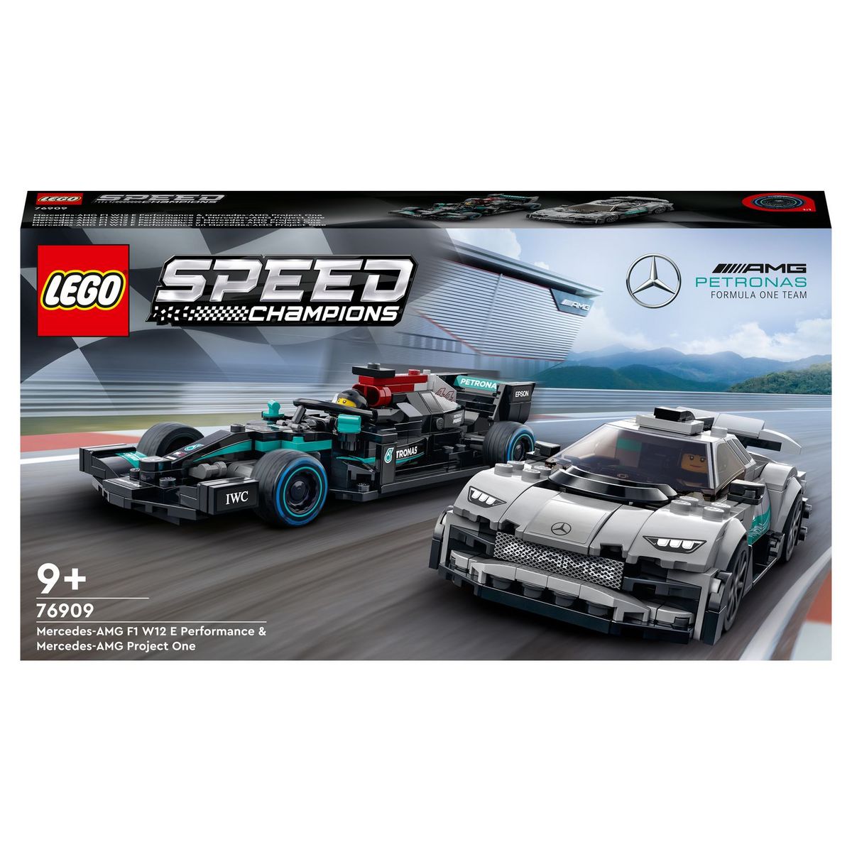 LEGO Speed Champions 76909 Mercedes-AMG F1 W12 et Project One