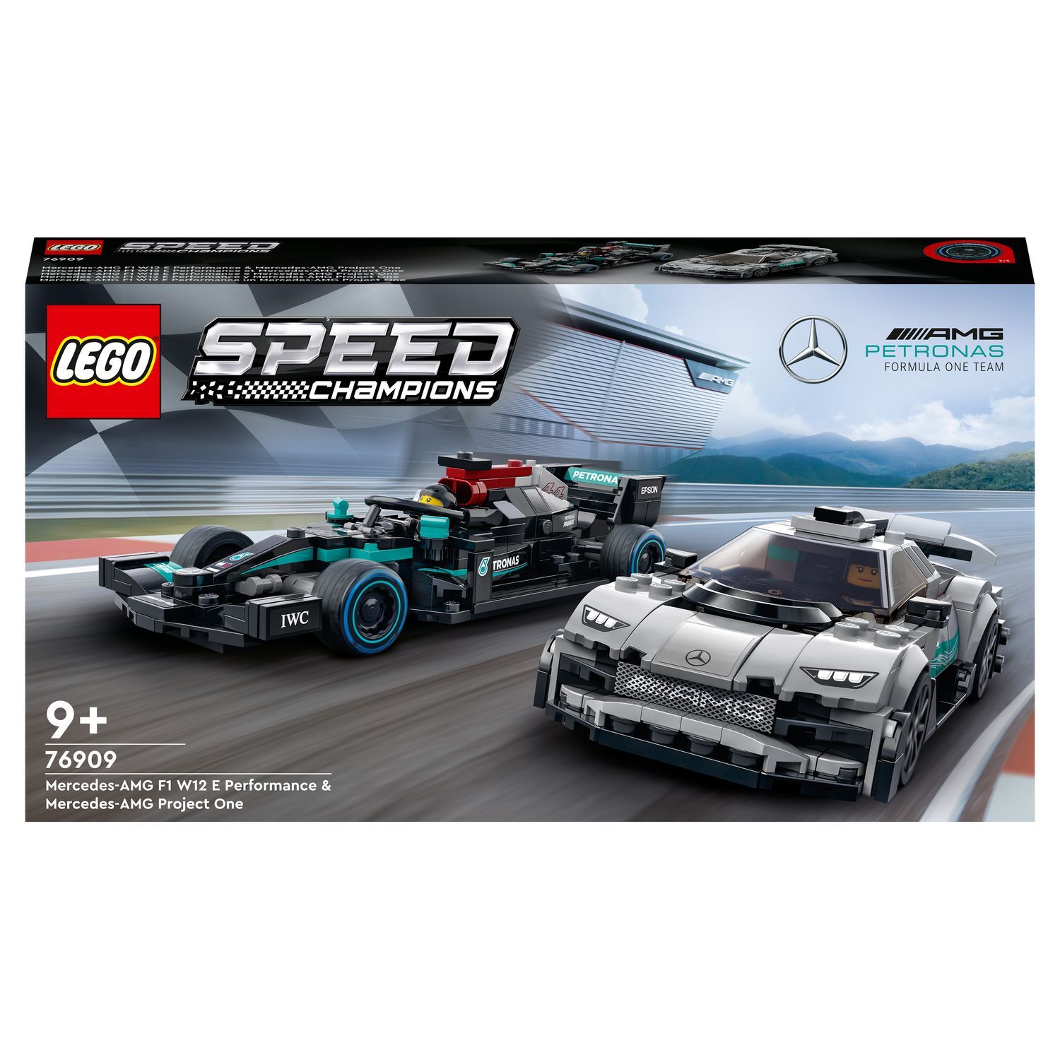 LEGO Speed Champions 76909 Mercedes-AMG F1 W12 et Project One, Jouets  Voitures de Sport pas cher 