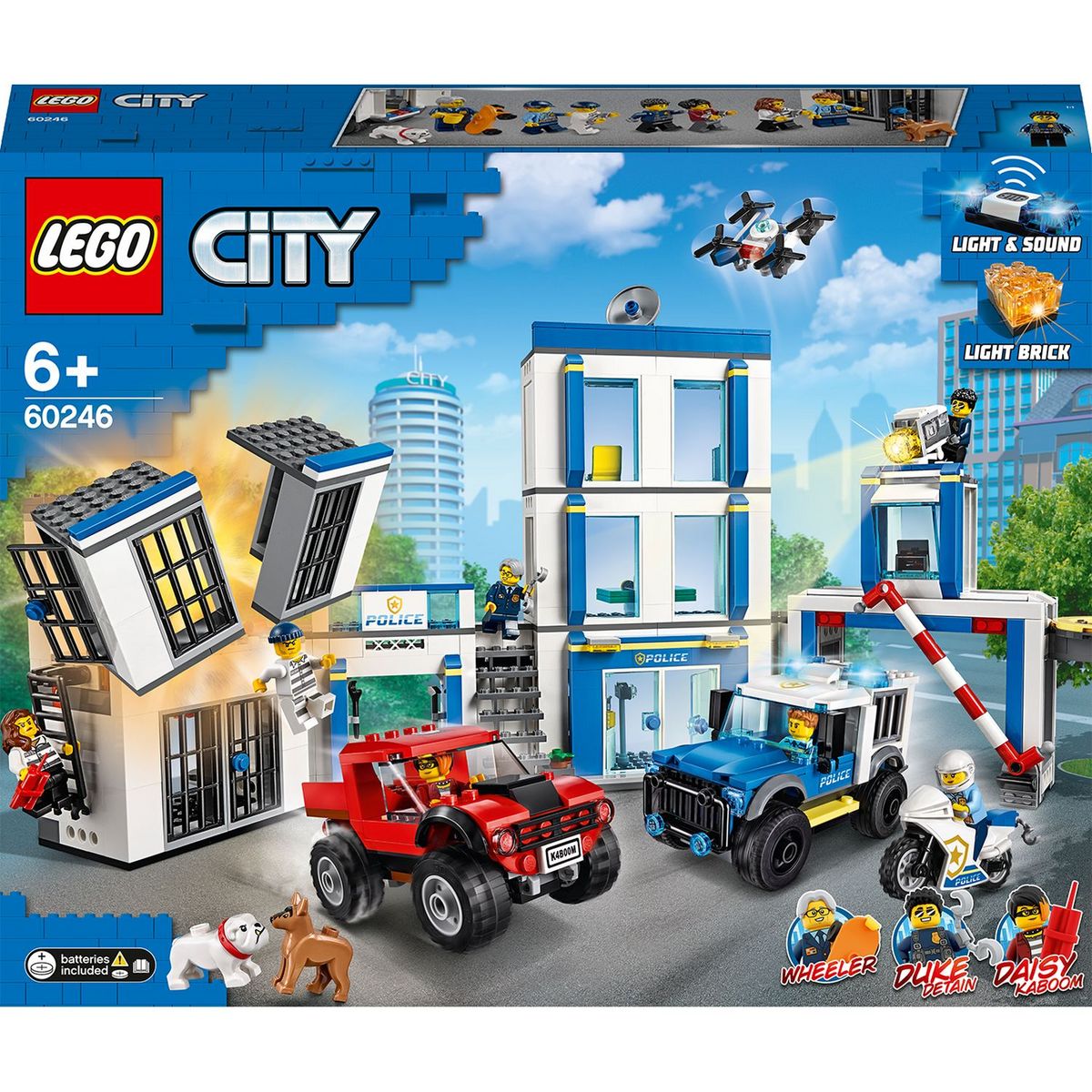 LEGO City 60246 Le Commissariat de Police pas cher Auchan