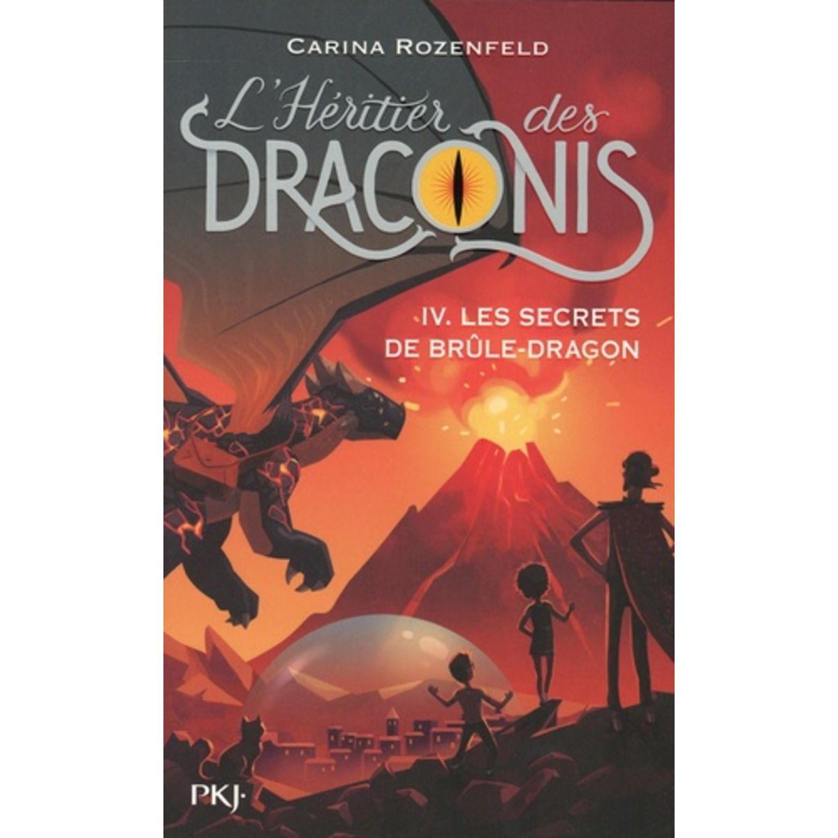  L'HERITIER DES DRACONIS TOME 4 : LES SECRETS DE BRULE-DRAGON, Rozenfeld Carina