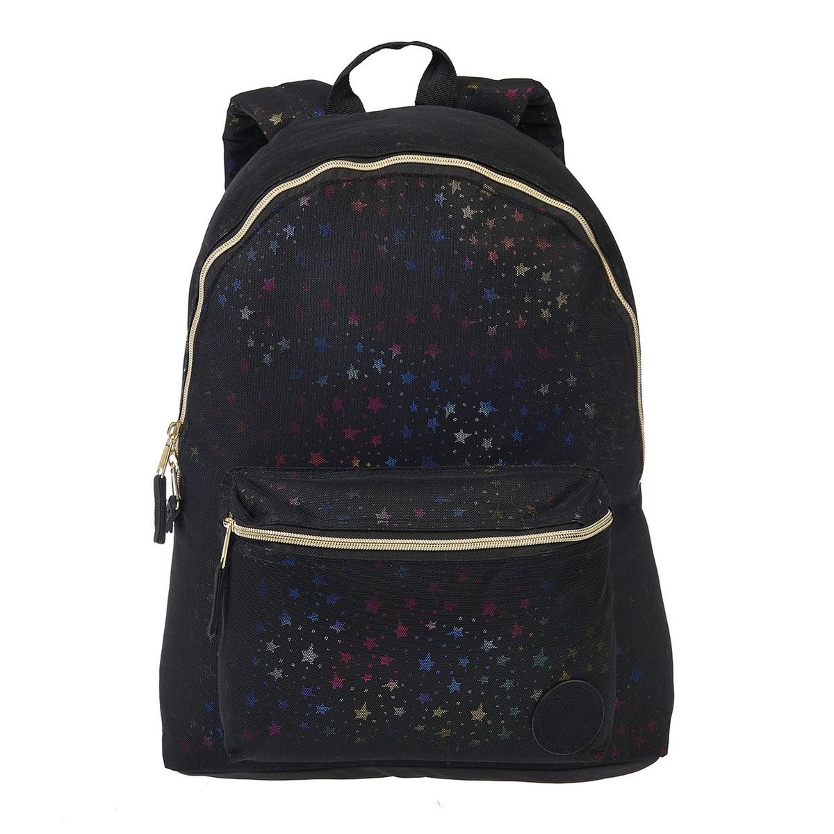 Sac dos polyur thane noir imprim toiles YOUNG S ATTITUDE