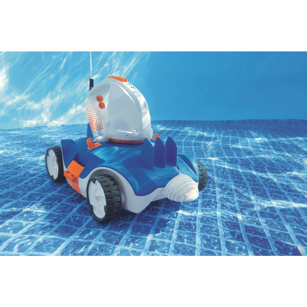BESTWAY Robot aspirateur de piscine autonome Aquatronix