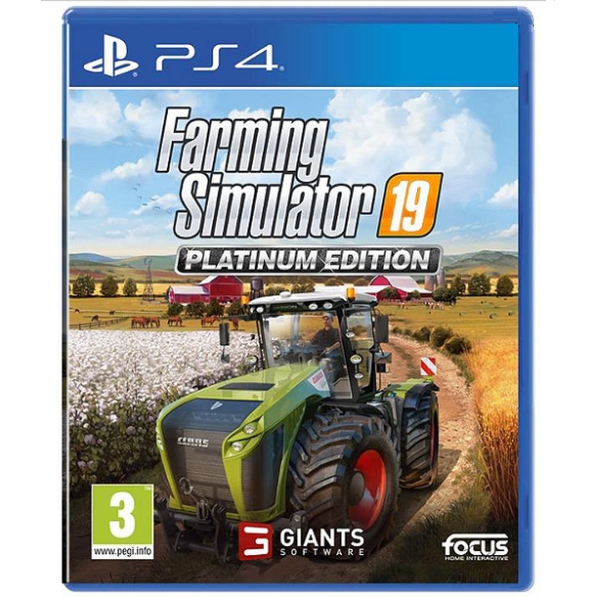 FOCUS Farming Simulator 19 Édition Platinum PS4