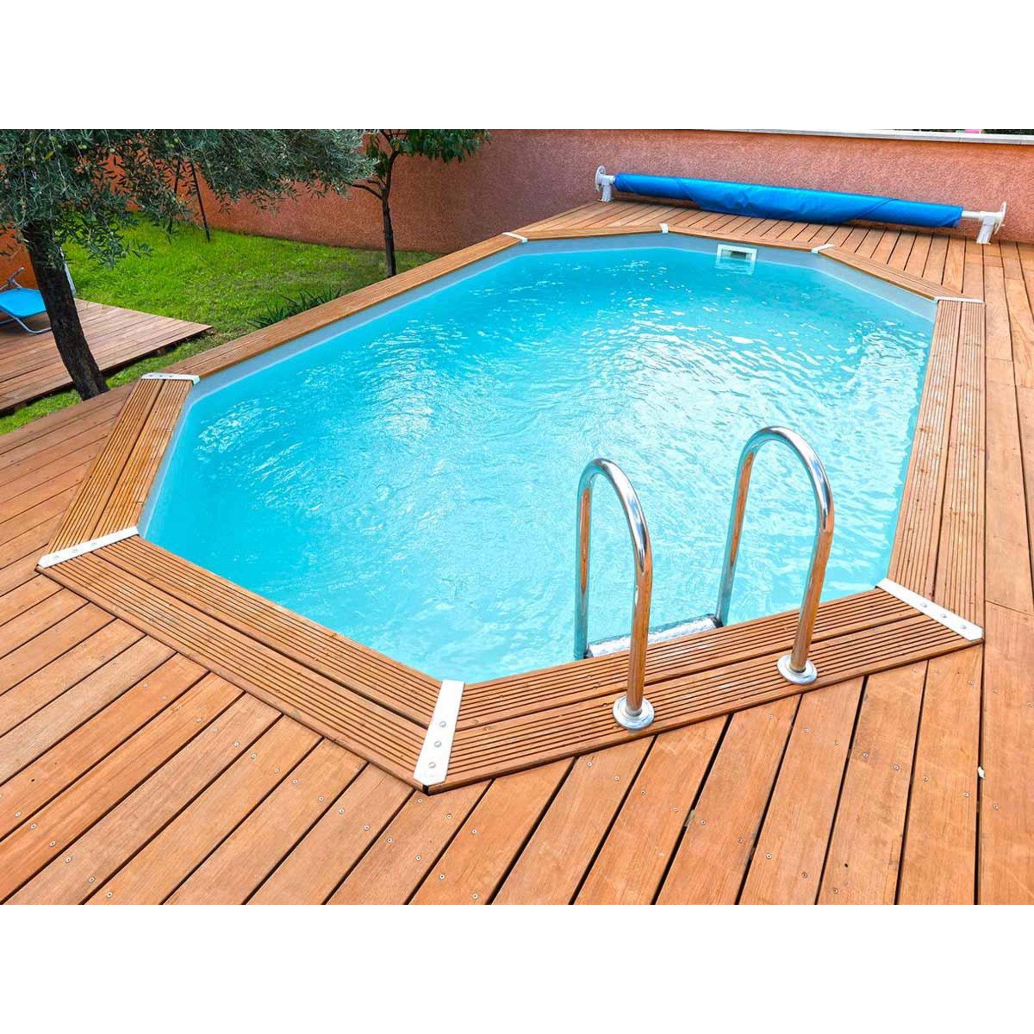 Piscine bois rectangulaire Ubbink Azura - Piscine Shop