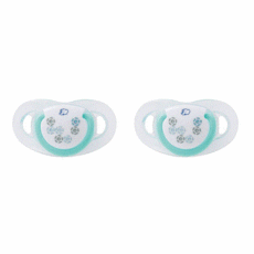 Auchan Baby Bio Auchan Baby Sucette Reversible En Silicone Phosphorescent Lot 2 6 18 Mois Lot De 2 Pas Cher A Prix Auchan