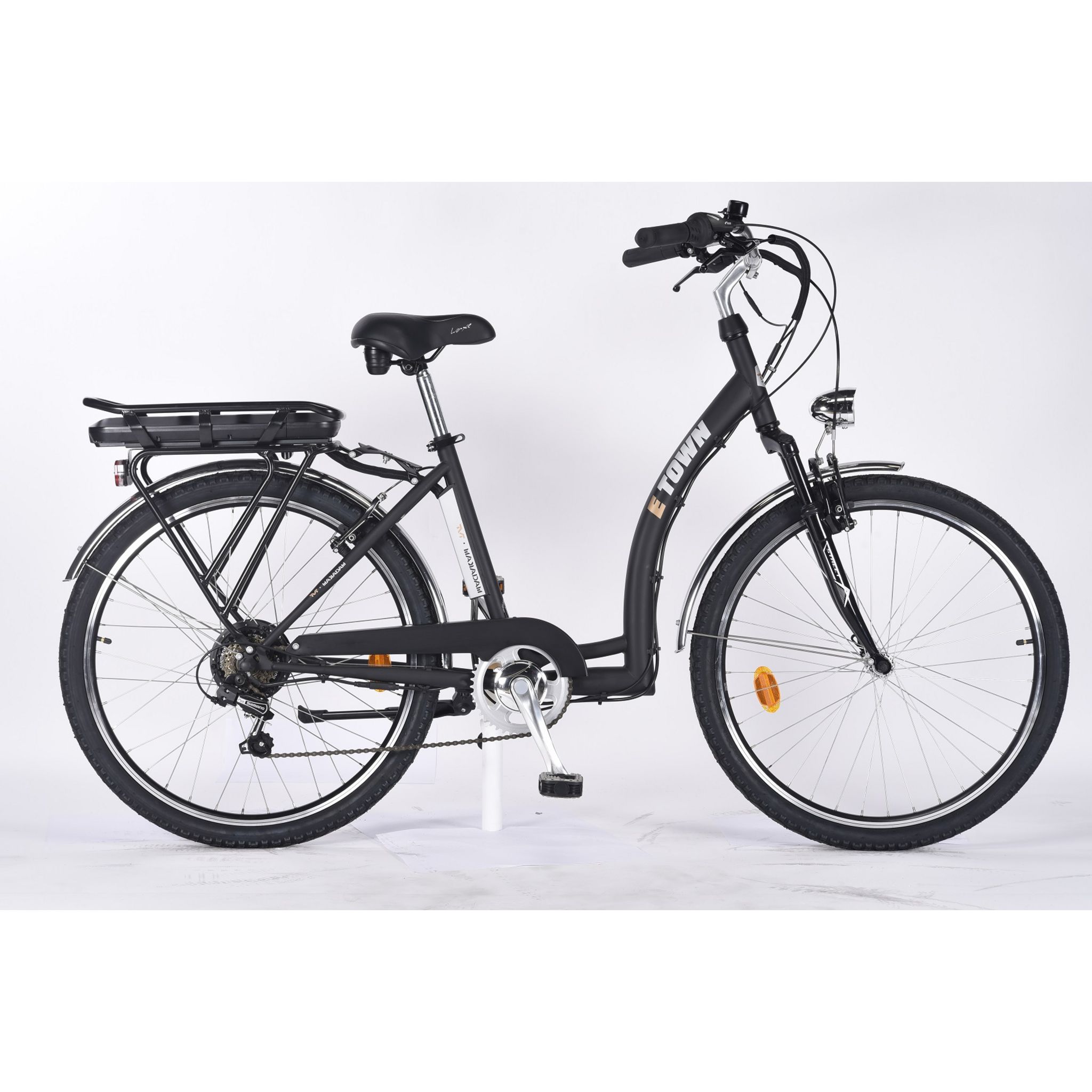 MAKADAM Velo a assistance electrique 26 pouces E Town 36 V pas cher Auchan