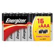 Energizer Piles AAA/LR03 alcalines power family pack x16 16 pièces