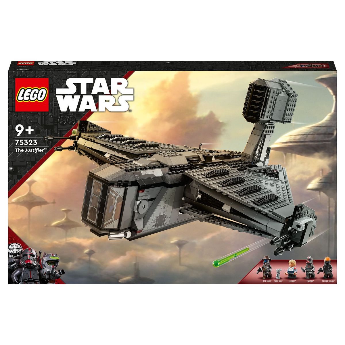 LEGO Star wars 75323 Le justifier, Jouet de Vaisseau Spatial, Construire, Figurine de Droïde