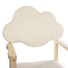 Chaise pour enfant avec dossier nuage