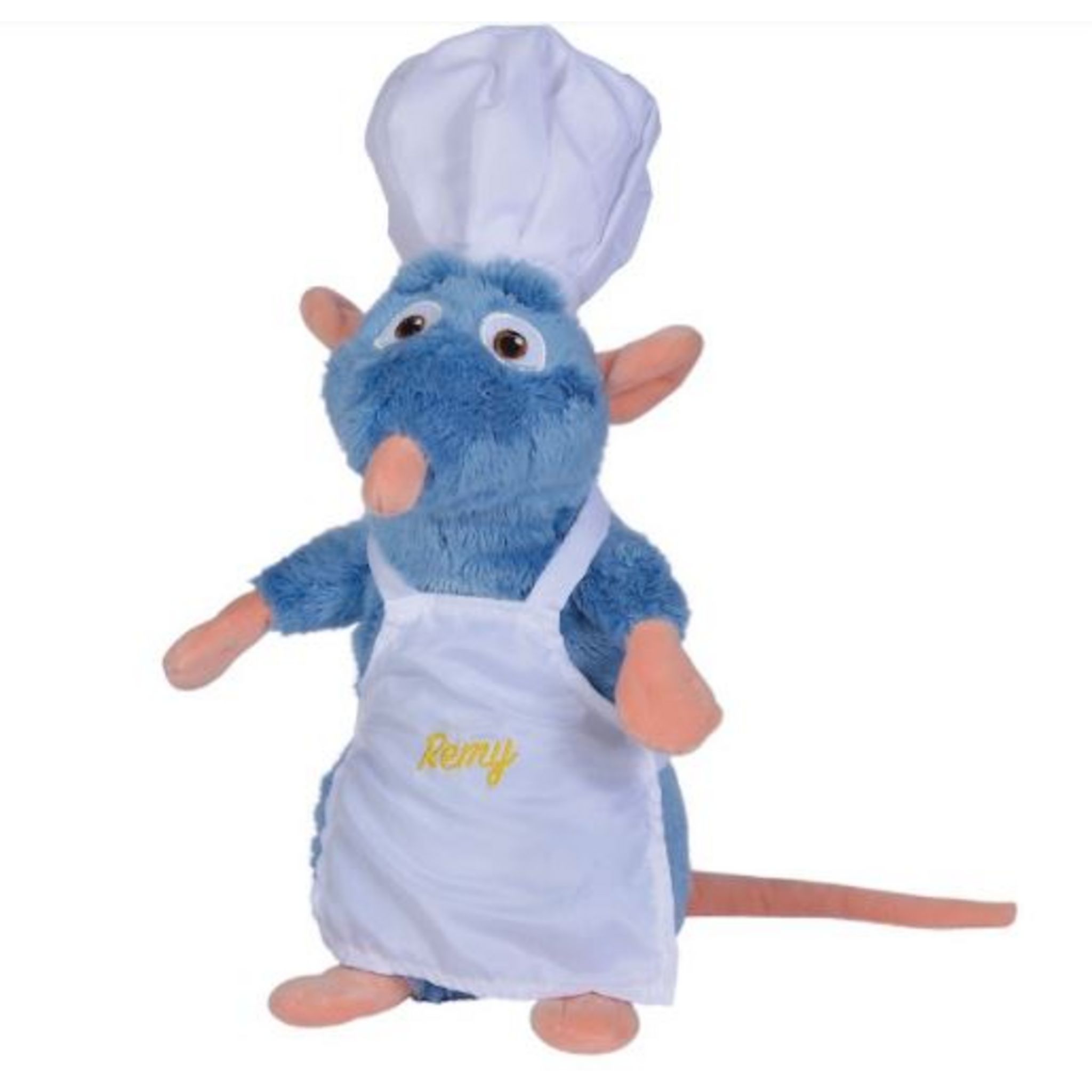 SIMBA Peluche Disney - Ratatouille Rémy avec tablier 25 cm pas