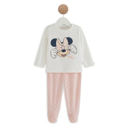 Pyjama velours bébé fille