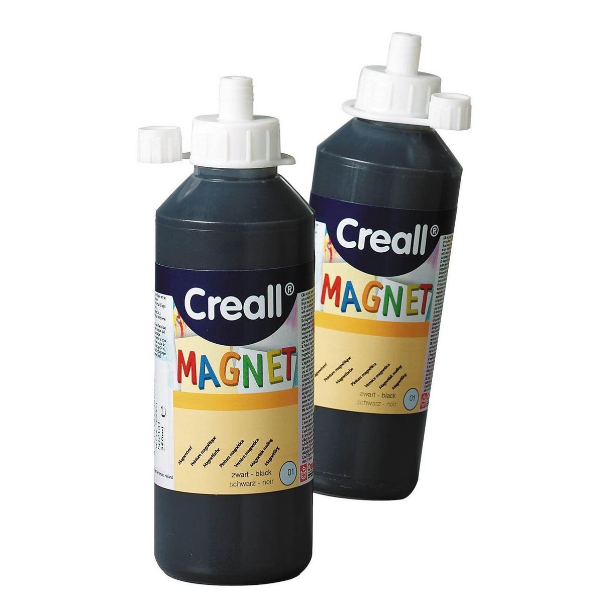 Creall Peinture magnétique noire 500 ml