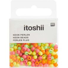 Youdoit 300 Perles rondes 4 mm - fluo