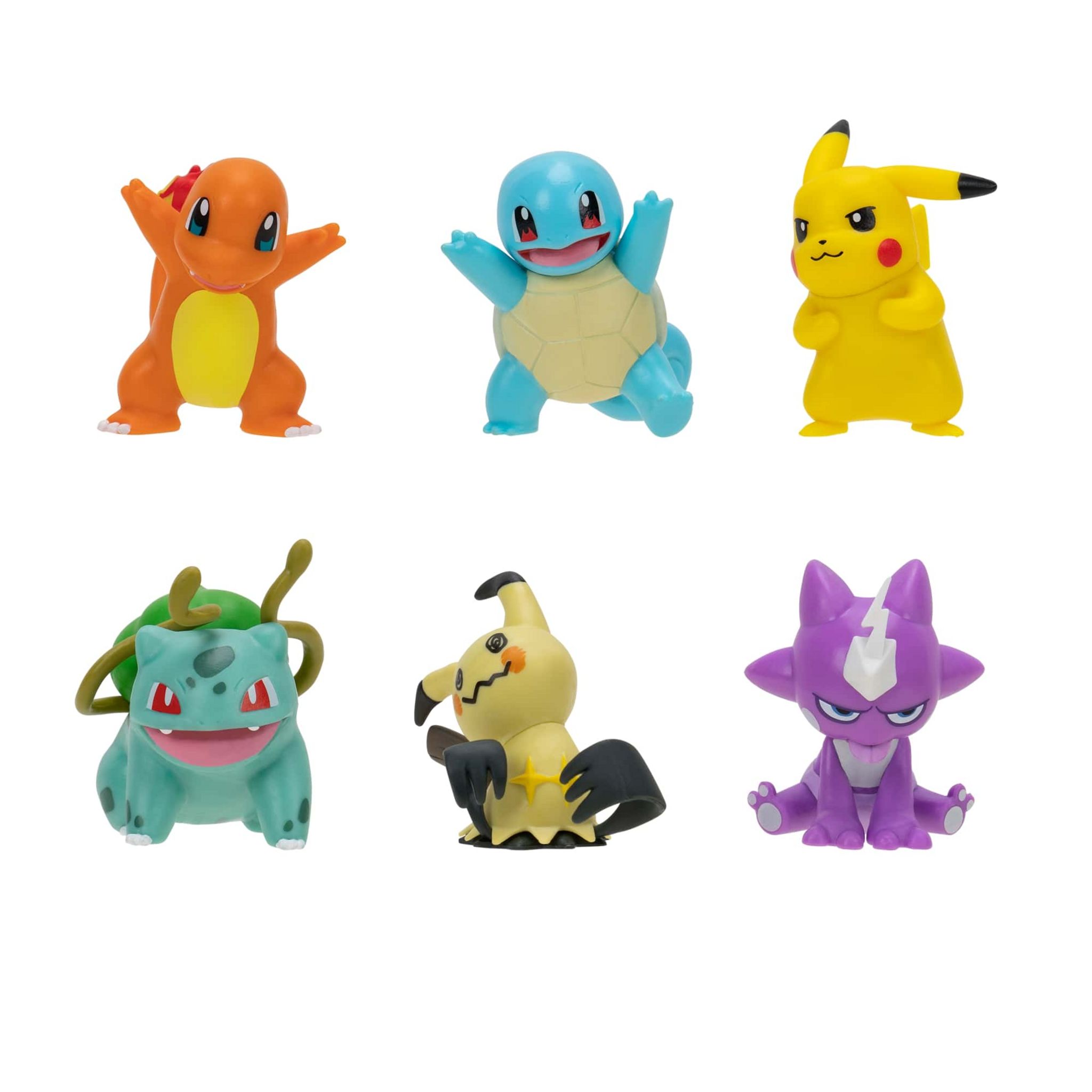 Pokemon - coffret de 4 figurines - 7 cm, figurines