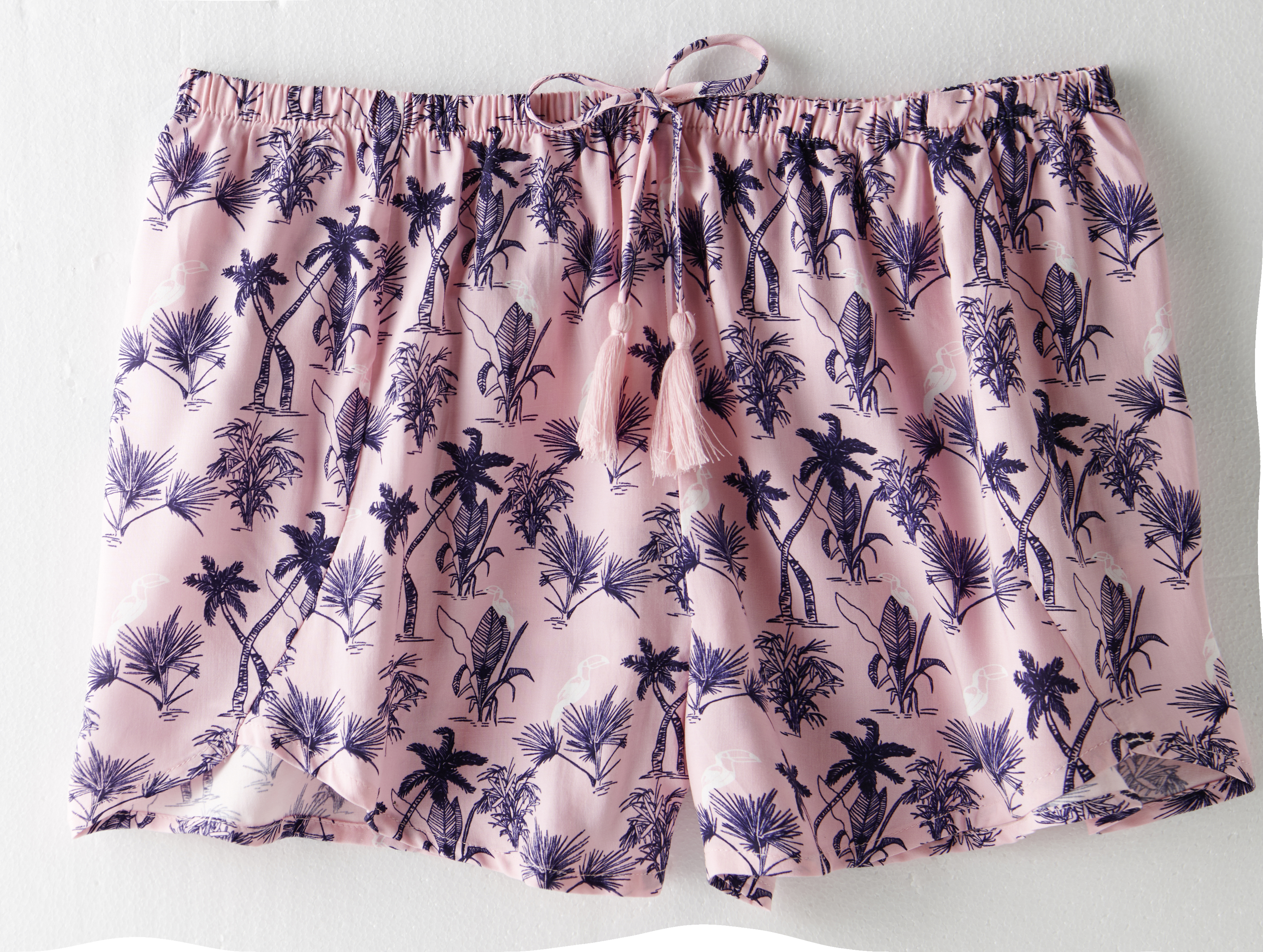 IN EXTENSO Short pyjama femme rose taille S pas cher Auchan