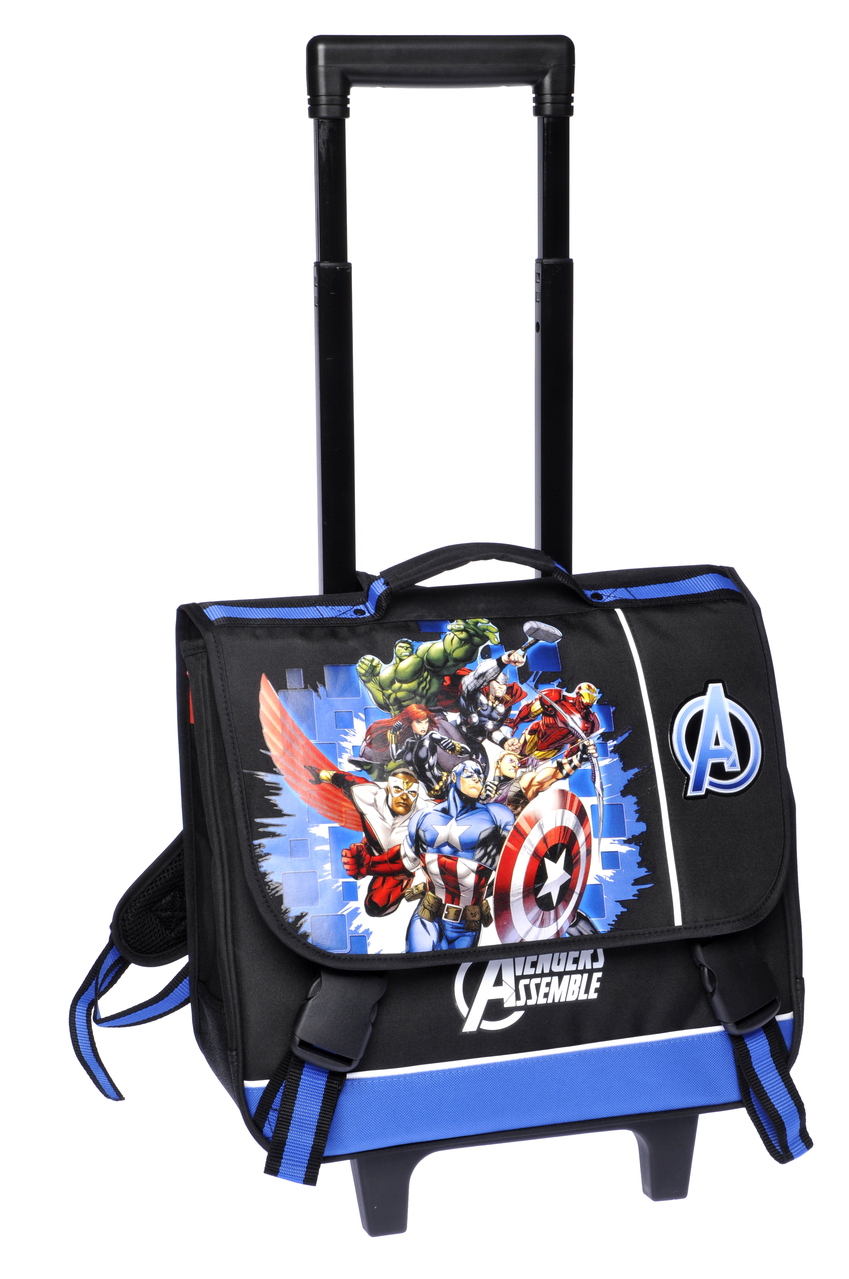 Cartable roulettes Avengers pas cher Auchan.fr