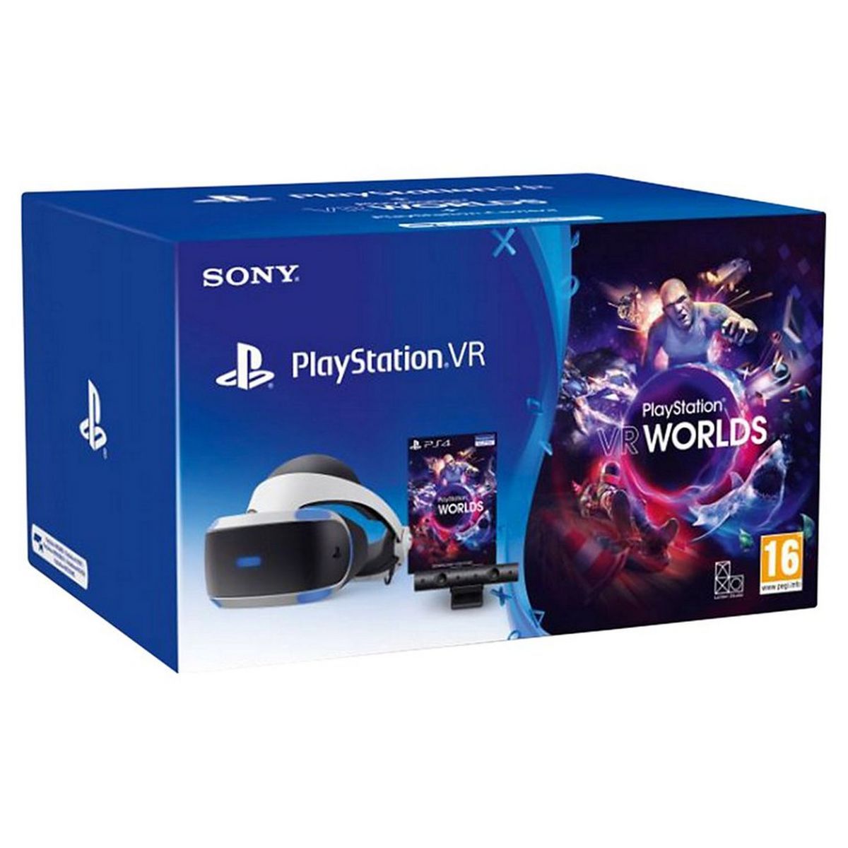 Casque de réalité virtuelle Sony Playstation VR + Caméra PlayStation V2 +  Coupon pour jeu PlayStation VR Worlds - Casque Réalité virtuelle - Achat &  prix