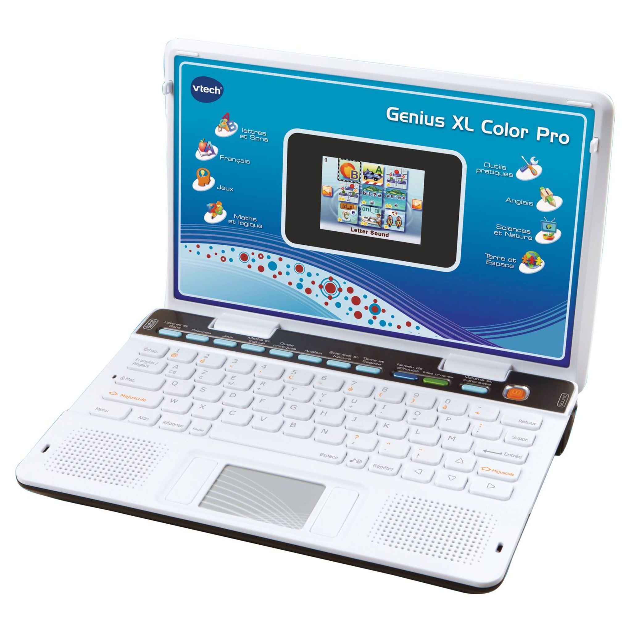 Ordi-Tablette Enfant VTECH Genius XL Color Rose - 2 en 1 avec